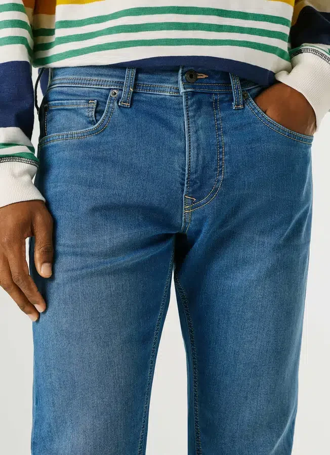 Slim-Fit-Jeans mit mittlerer Leibhöhe – Track Slim-Fit-Jeans mit mittlerer Leibhöhe – Track