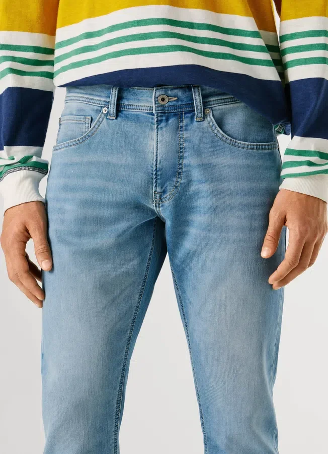 Slim-Fit-Jeans mit mittlerer Leibhöhe – Track Slim-Fit-Jeans mit mittlerer Leibhöhe – Track