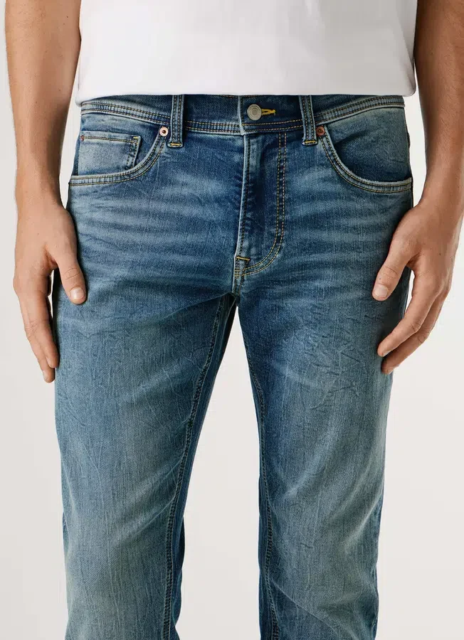 Slim-Fit-Jeans mit mittlerer Leibhöhe – Track Slim-Fit-Jeans mit mittlerer Leibhöhe – Track