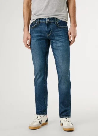 Slim-Fit-Jeans mit niedriger Leibhöhe – Hatch