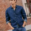 Slim-Fit-Jeanshemd Slim-Fit-Jeanshemd