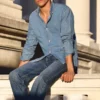 Slim-Fit-Jeanshemd Slim-Fit-Jeanshemd