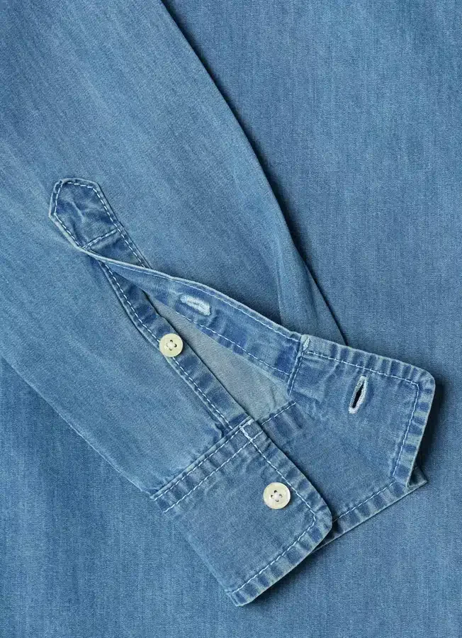 Slim-Fit-Jeanshemd Slim-Fit-Jeanshemd