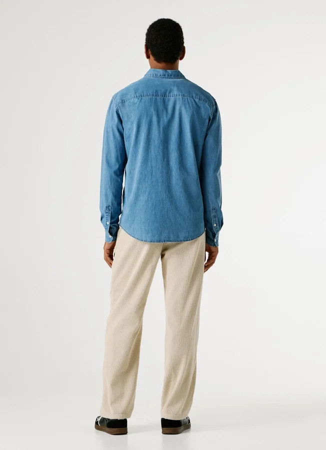 Slim-Fit-Jeanshemd Slim-Fit-Jeanshemd