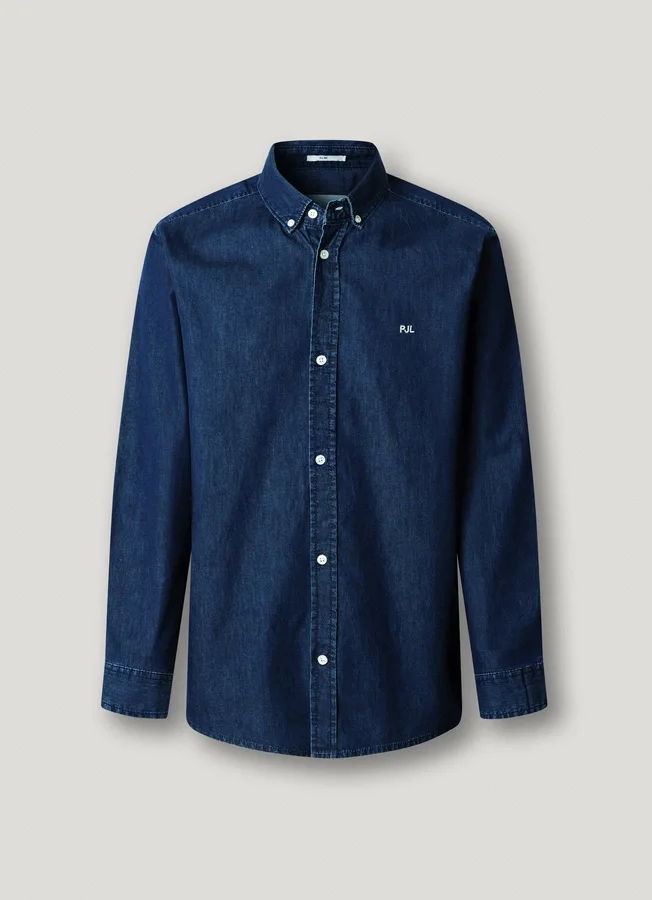 Slim-Fit-Jeanshemd Slim-Fit-Jeanshemd
