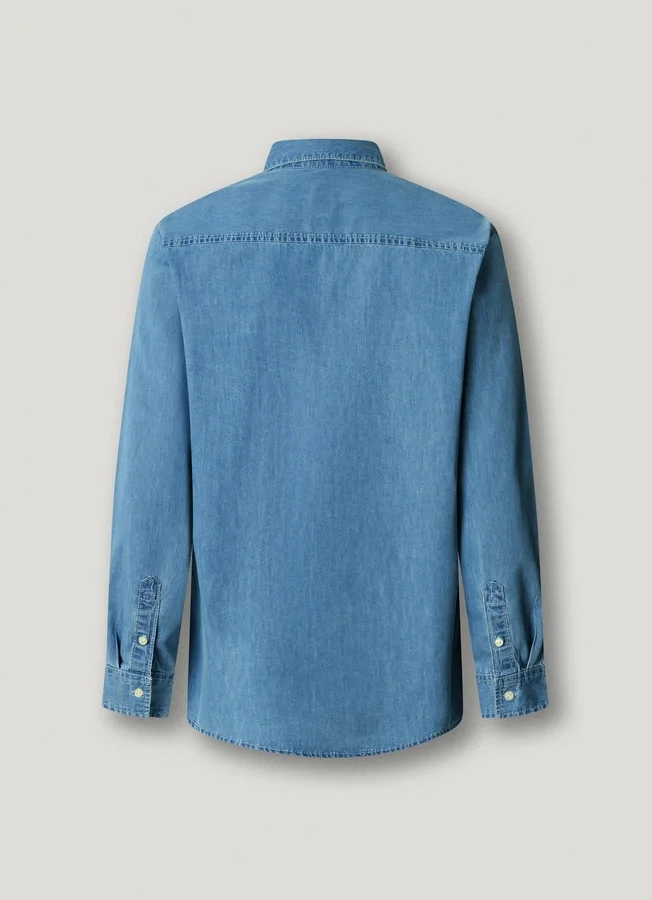 Slim-Fit-Jeanshemd Slim-Fit-Jeanshemd