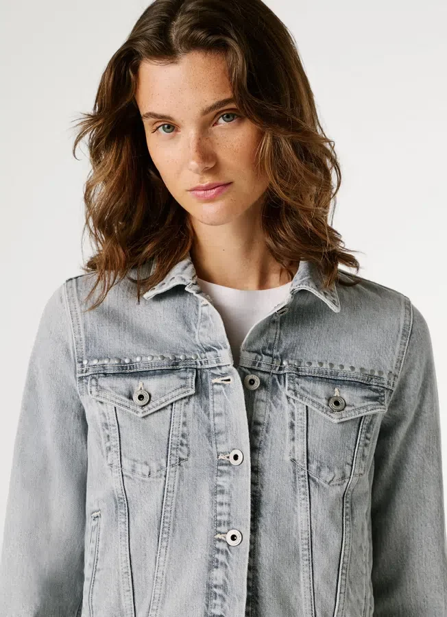 Slim-Fit-Jeansjacke Slim-Fit-Jeansjacke
