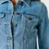 Slim-Fit-Jeansjacke