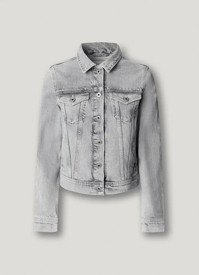 Slim-Fit-Jeansjacke Slim-Fit-Jeansjacke