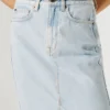 Slim-Fit-Jeansrock in Midi-Länge Slim-Fit-Jeansrock in Midi-Länge