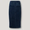 Slim-Fit-Jeansrock in Midi-Länge Slim-Fit-Jeansrock in Midi-Länge