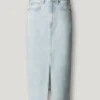 Slim-Fit-Jeansrock in Midi-Länge Slim-Fit-Jeansrock in Midi-Länge