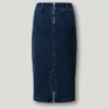 Slim-Fit-Jeansrock in Midi-Länge Slim-Fit-Jeansrock in Midi-Länge