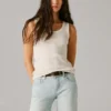 Slim-Fit-Jeansshorts