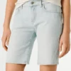Slim-Fit-Jeansshorts