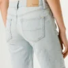 Slim-Fit-Jeansshorts