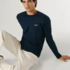 Slim-Fit-Langarm-T-Shirt Slim-Fit-Langarm-T-Shirt