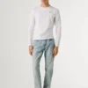 Slim-Fit-Langarm-T-Shirt Slim-Fit-Langarm-T-Shirt