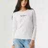 Slim-Fit-Langarm-T-Shirt