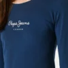Slim-Fit-Langarm-T-Shirt