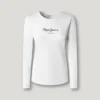 Slim-Fit-Langarm-T-Shirt