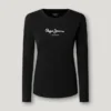 Slim-Fit-Langarm-T-Shirt