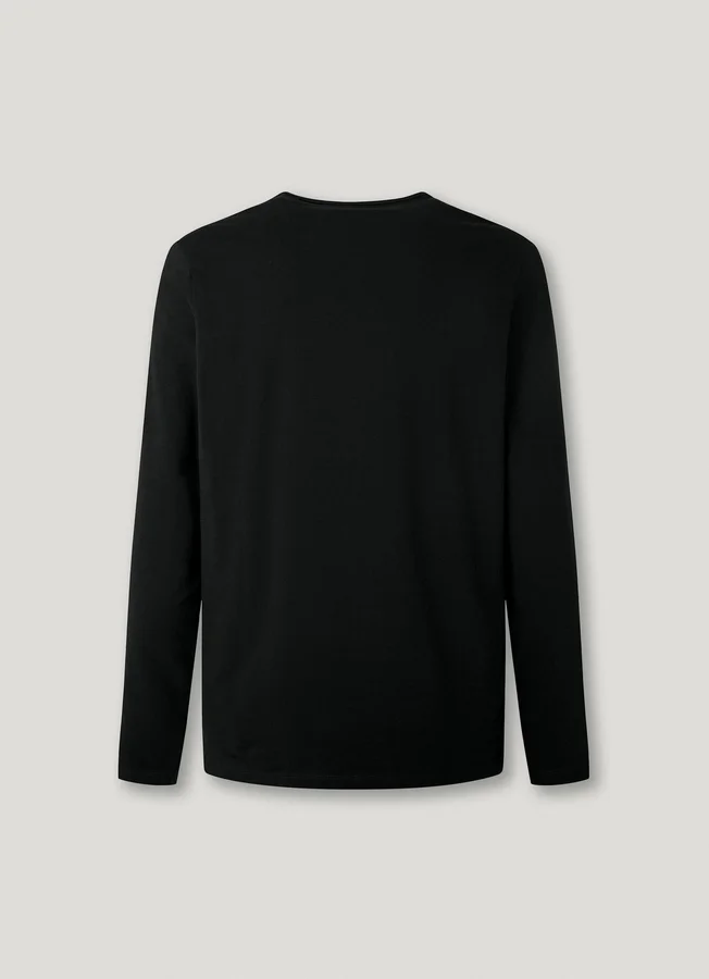 Slim-Fit-Langarm-T-Shirt Slim-Fit-Langarm-T-Shirt