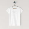 Slim Fit T-Shirt mit Glitzer-Logo