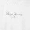 Slim Fit T-Shirt mit Glitzer-Logo