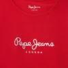 Slim Fit T-Shirt mit Glitzer-Logo