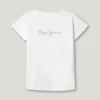 Slim Fit T-Shirt mit Glitzer-Logo