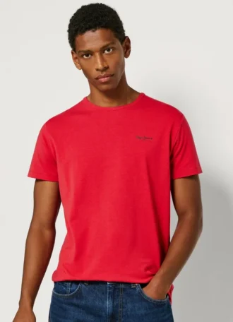 Slim Fit T-Shirt mit Logo-Print