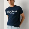 Slim Fit T-Shirt mit Logo-Print Slim Fit T-Shirt mit Logo-Print