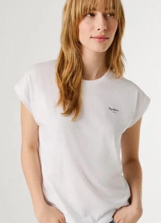 Slim Fit T-Shirt mit Logo-Print