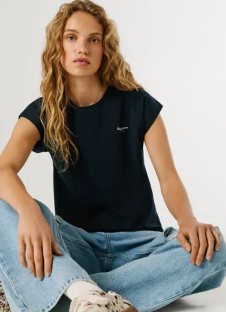 Slim Fit T-Shirt mit Logo-Print