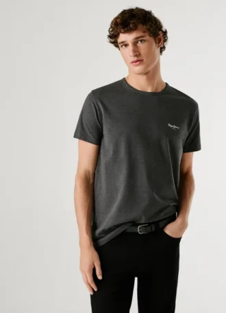 Slim Fit T-Shirt mit Logo-Print