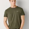 Slim Fit T-Shirt mit Logo-Print Slim Fit T-Shirt mit Logo-Print
