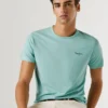 Slim Fit T-Shirt mit Logo-Print Slim Fit T-Shirt mit Logo-Print