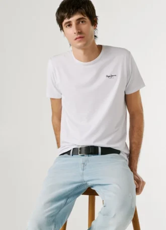 slim fit t shirt mit logo print 1 23 330x456 - Slim Fit T-Shirt mit Logo-Print