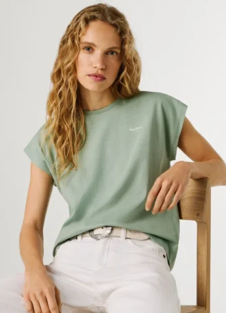 Slim Fit T-Shirt mit Logo-Print