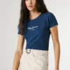 Slim Fit T-Shirt mit Logo-Print Slim Fit T-Shirt mit Logo-Print