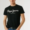 Slim Fit T-Shirt mit Logo-Print Slim Fit T-Shirt mit Logo-Print