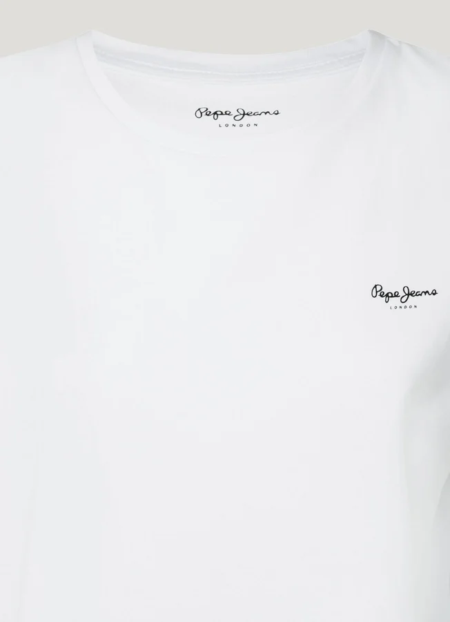 Slim Fit T-Shirt mit Logo-Print Slim Fit T-Shirt mit Logo-Print