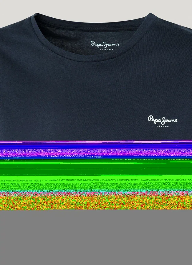 Slim Fit T-Shirt mit Logo-Print Slim Fit T-Shirt mit Logo-Print
