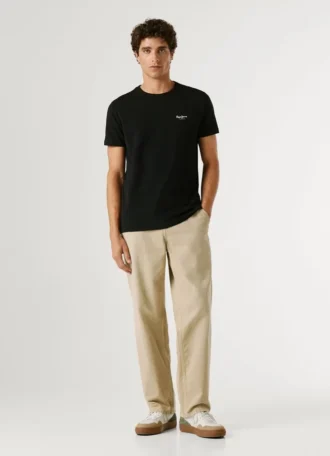Slim Fit T-Shirt mit Logo-Print