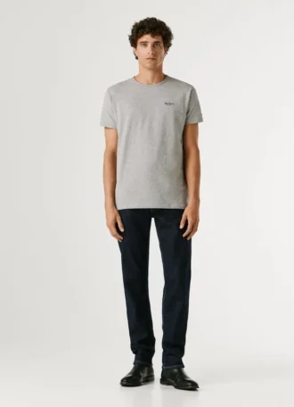 Slim Fit T-Shirt mit Logo-Print