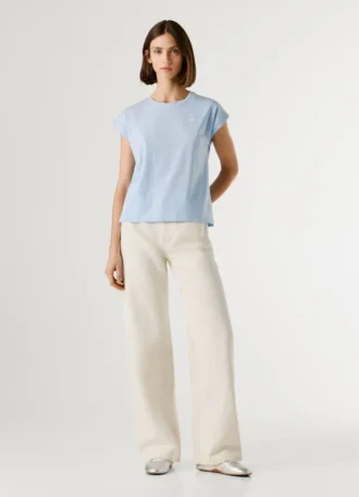 Slim Fit T-Shirt mit Logo-Print
