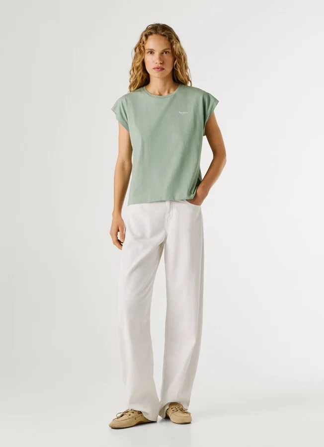 Slim Fit T-Shirt mit Logo-Print Slim Fit T-Shirt mit Logo-Print