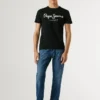 Slim Fit T-Shirt mit Logo-Print Slim Fit T-Shirt mit Logo-Print