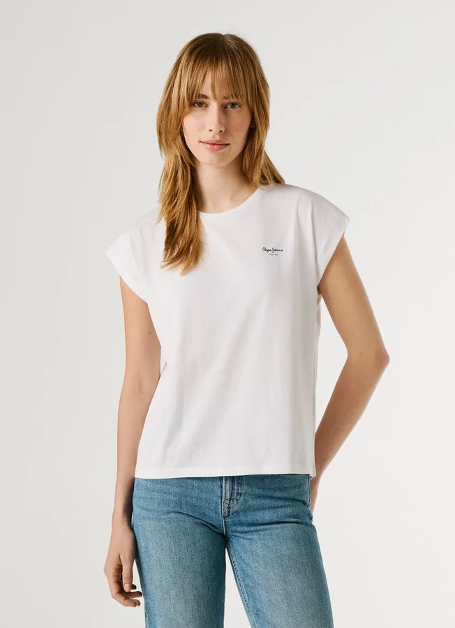 Slim Fit T-Shirt mit Logo-Print Slim Fit T-Shirt mit Logo-Print